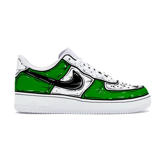 GREEN COMICBOOK AF1 V2