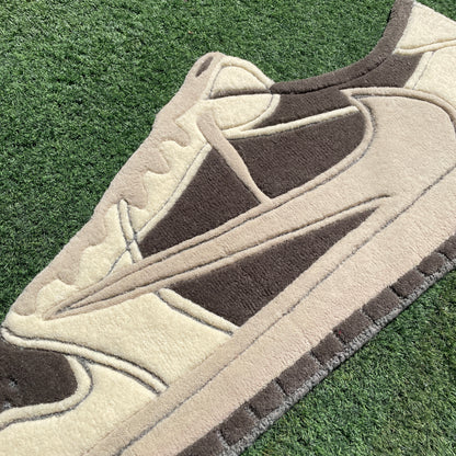 TRAVIS REVERSE MOCHA SNEAKER RUG