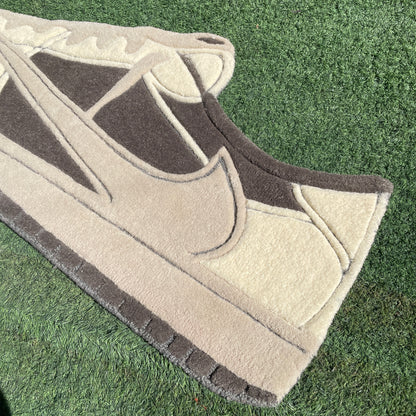 TRAVIS REVERSE MOCHA SNEAKER RUG