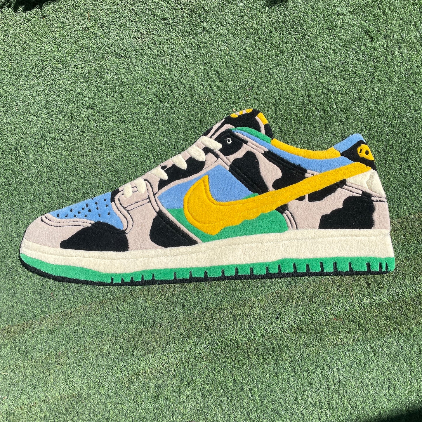 BEN & JERRY SNEAKER RUG