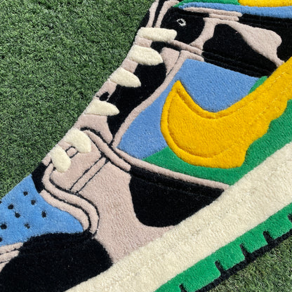 BEN & JERRY SNEAKER RUG